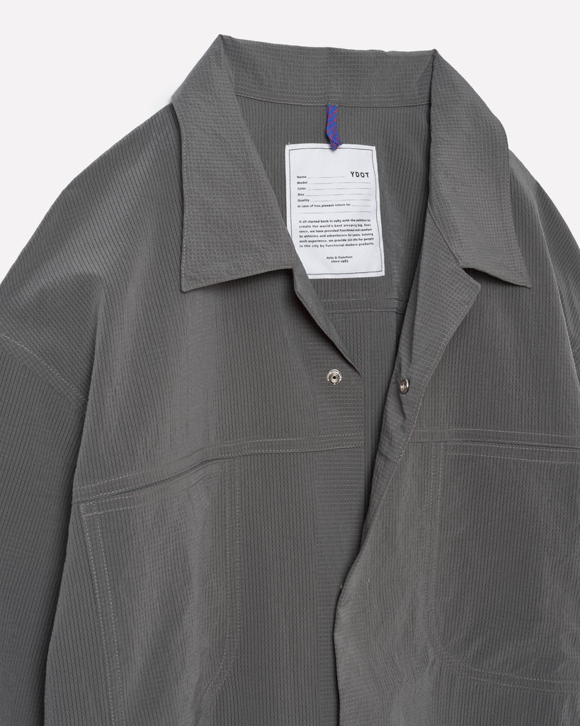 AIR VENT OPEN COLLAR SHIRT