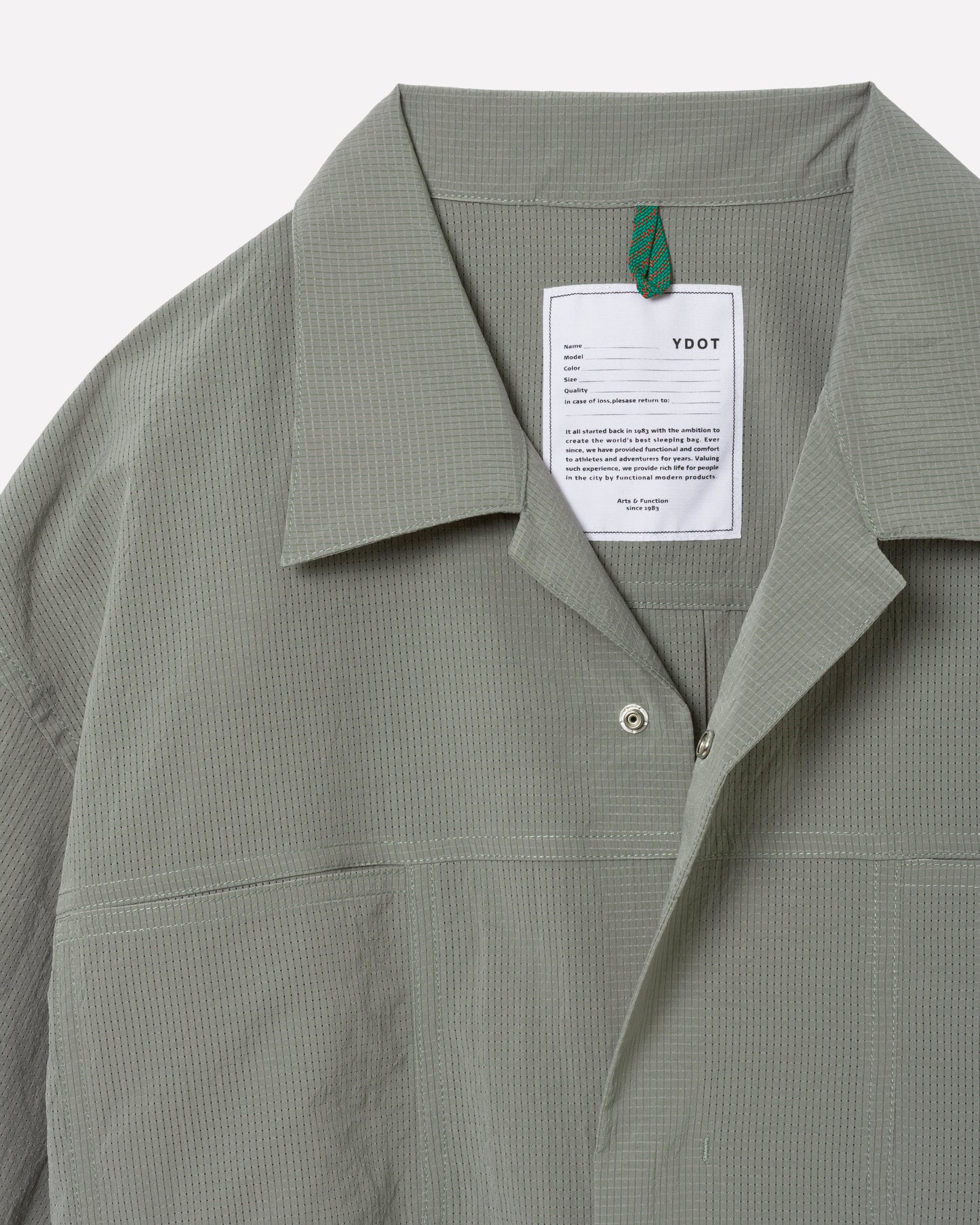 AIR VENT OPEN COLLAR S/S SHIRTS