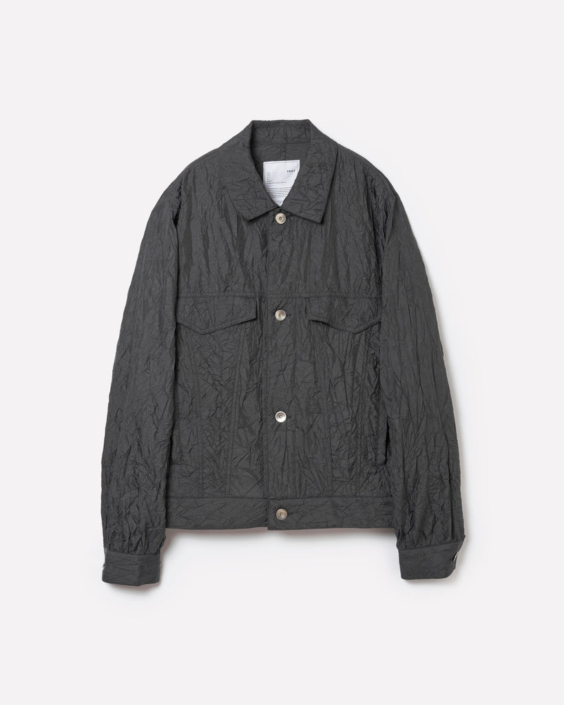 WRINKLE NYLON TT JACKET