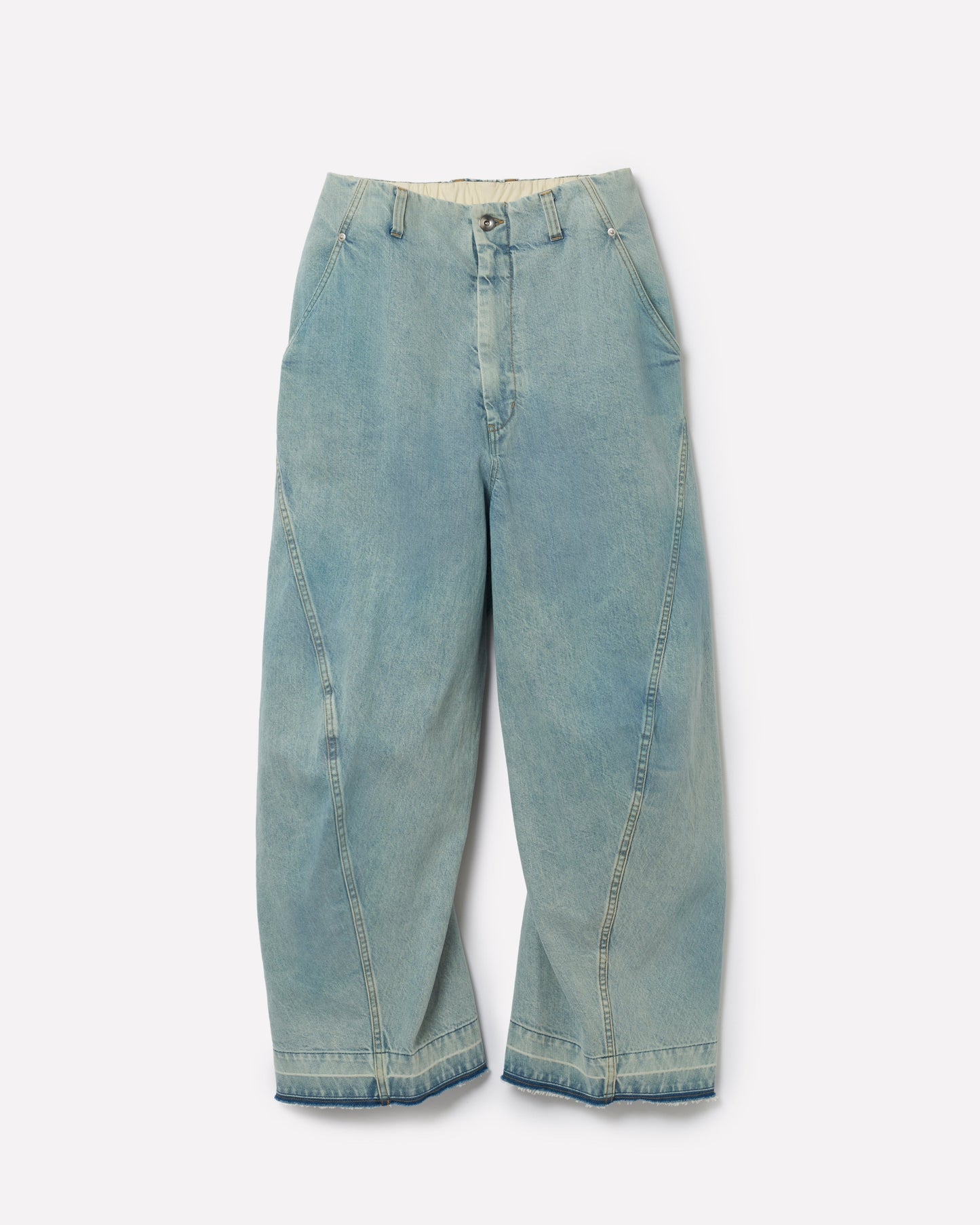 3D DENIM TROUSERS BUGGY