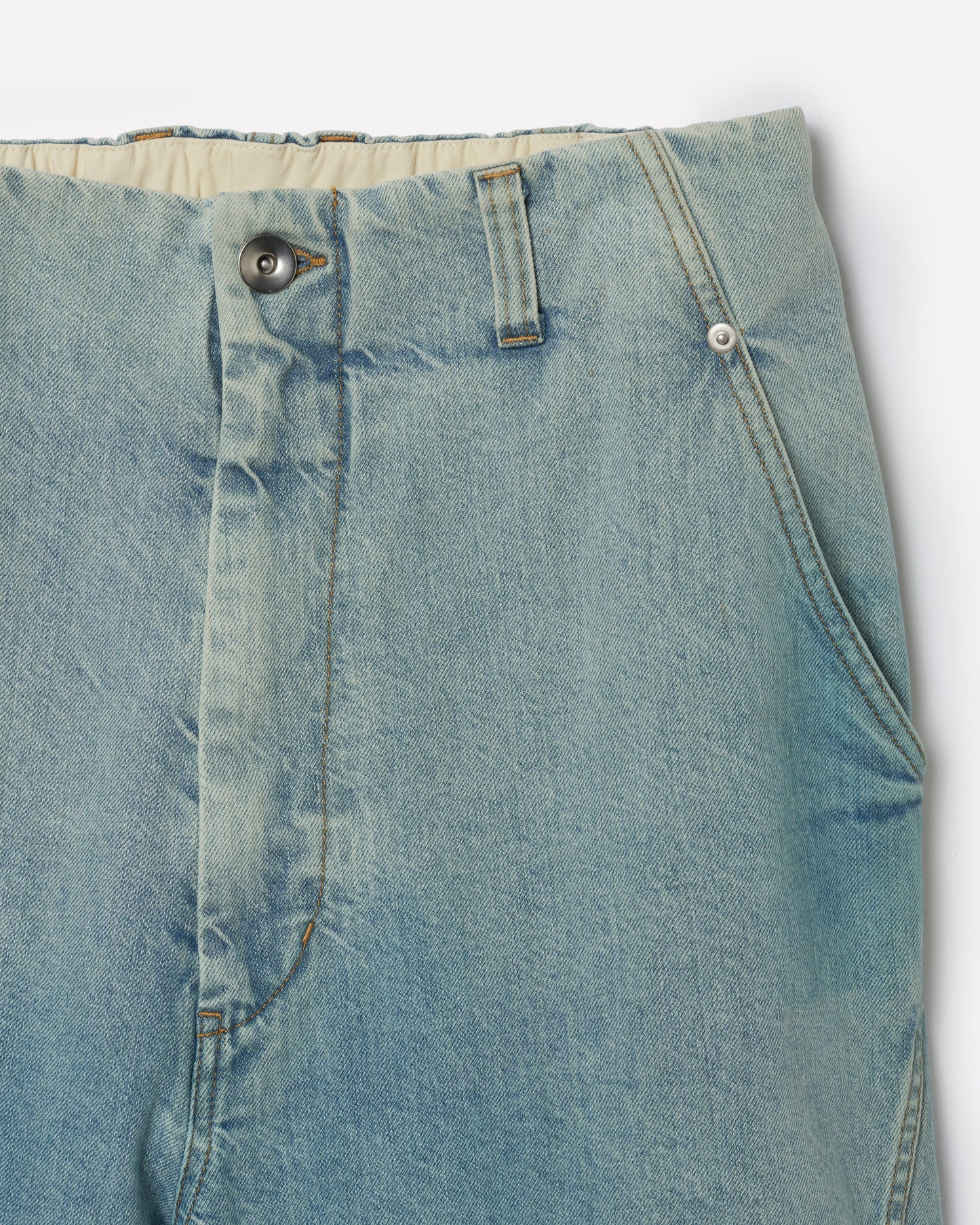 3D DENIM TROUSERS BUGGY