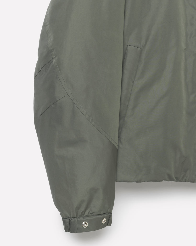 COLLARLESS BOMBER DOWN JACLET