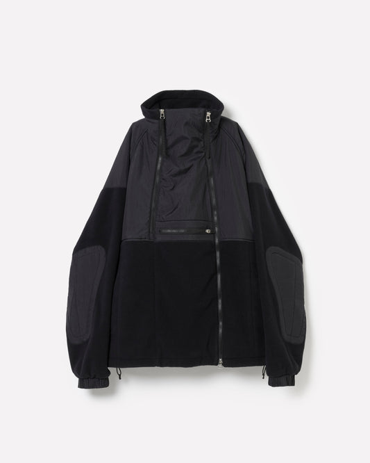 DOUBLE ZIP FLEECE JACKET