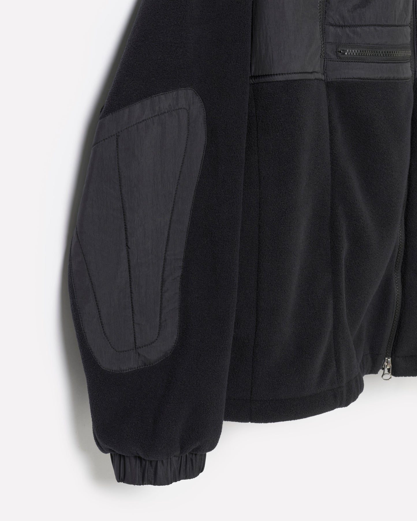 DOUBLE ZIP FLEECE JACKET