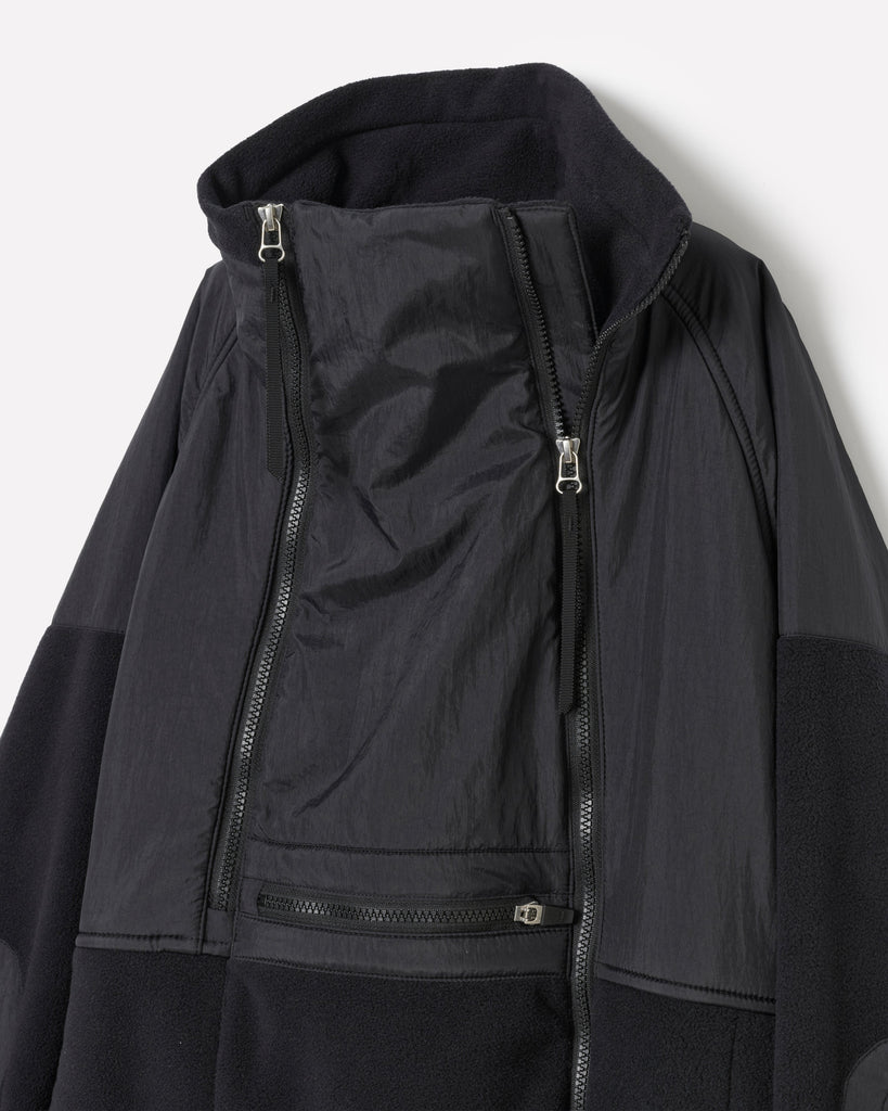 DOUBLE ZIP FLEECE JACKET