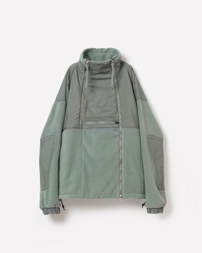 DOUBLE ZIP FLEECE JACKET