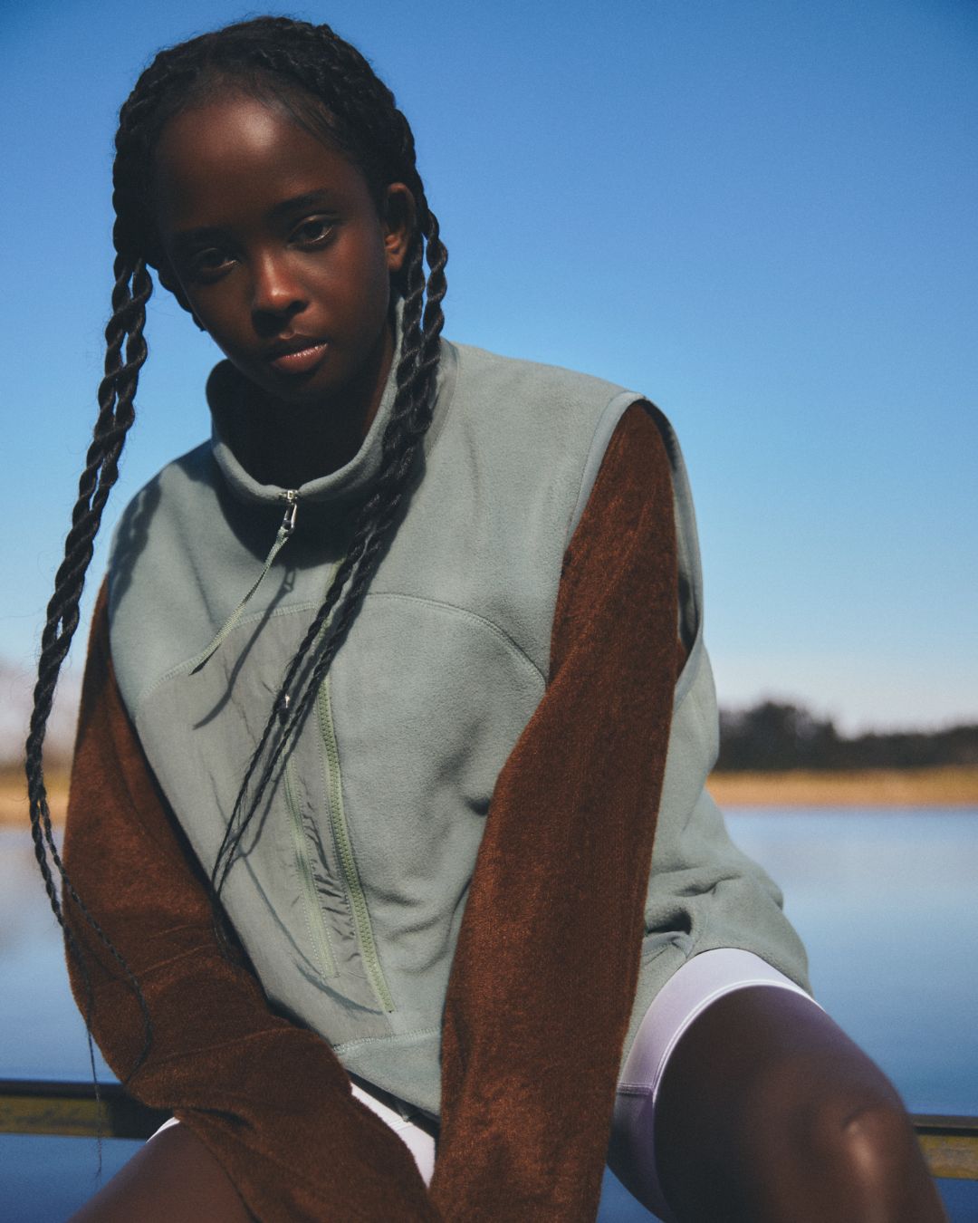 TECH FLEECE CIRCLE ANORAK VEST