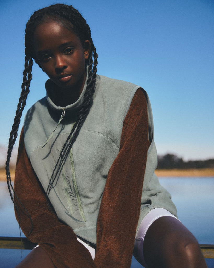 TECH FLEECE CIRCLE ANORAK VEST