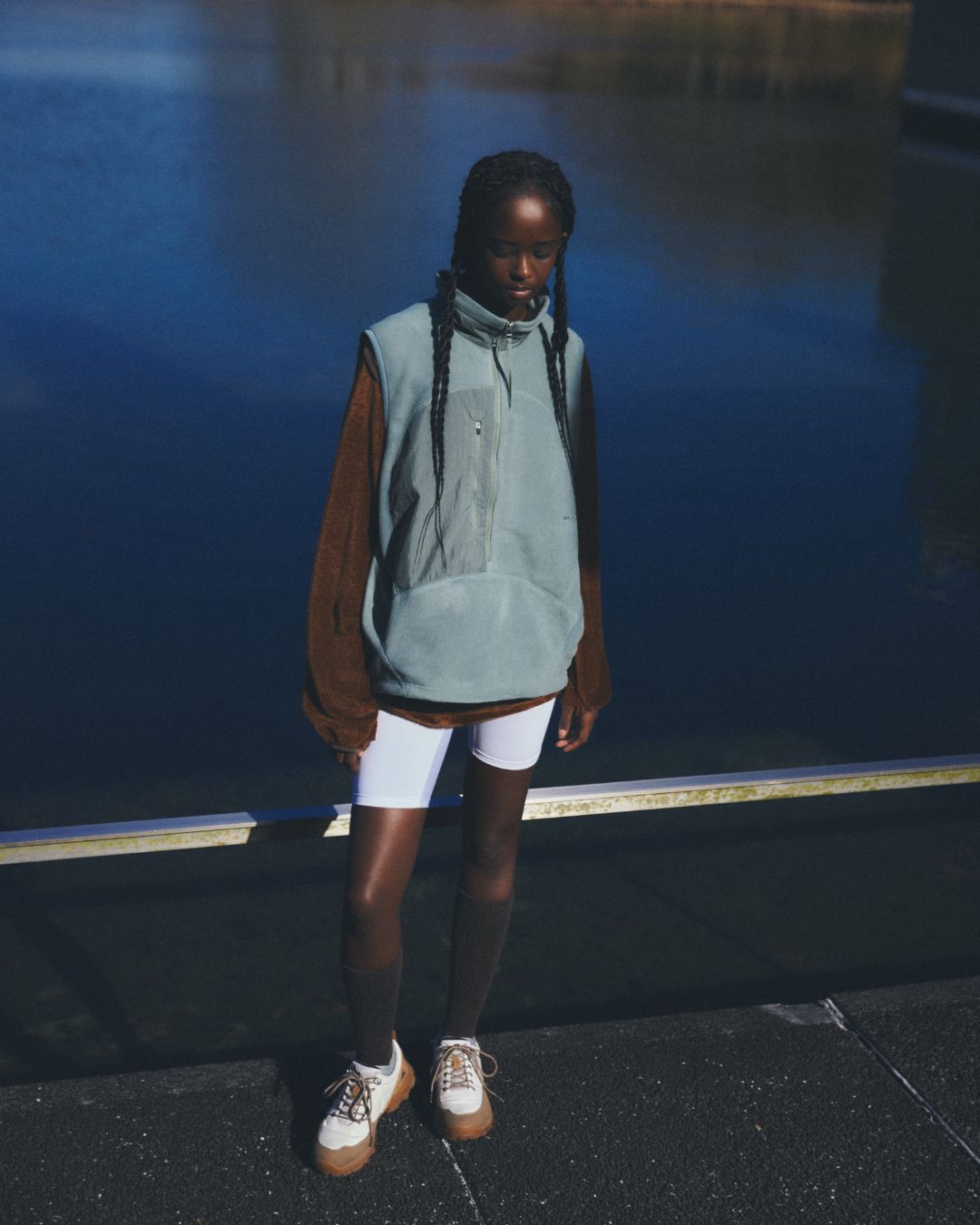 TECH FLEECE CIRCLE ANORAK VEST