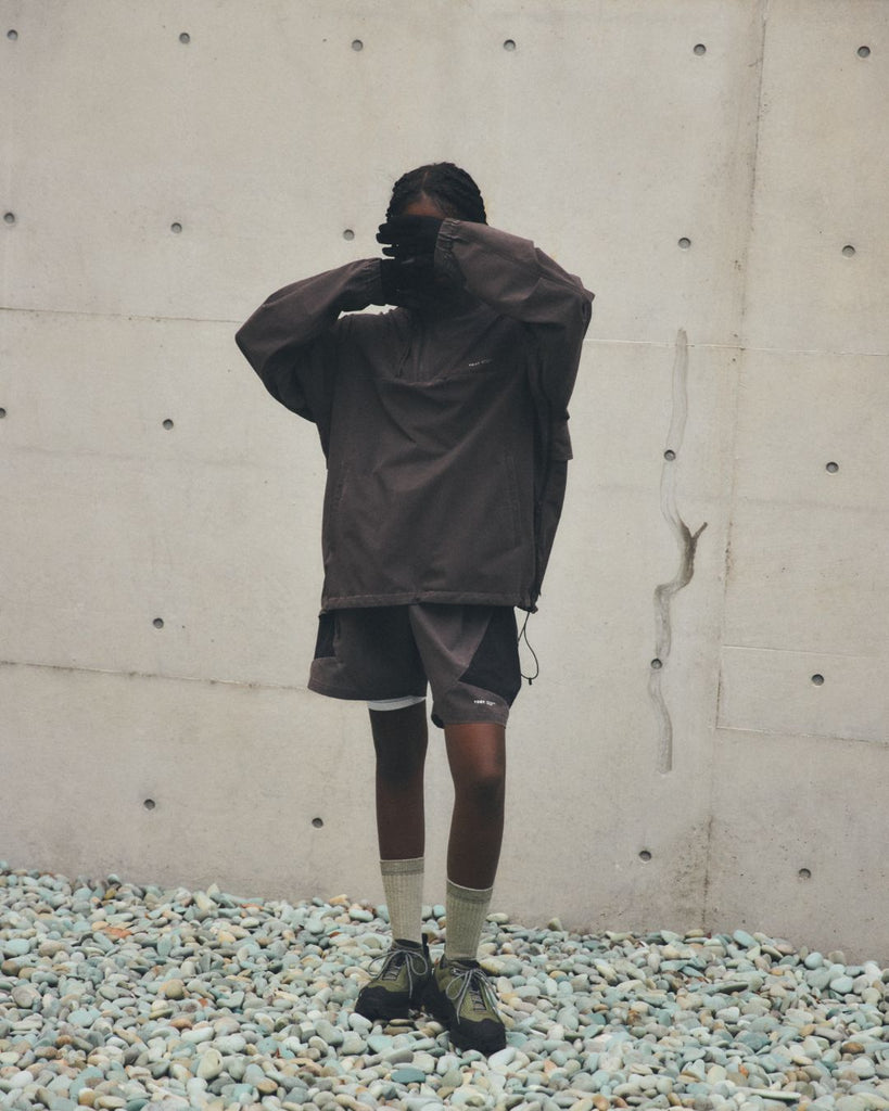 AIR VENT HALF ZIP TRACK JACKET