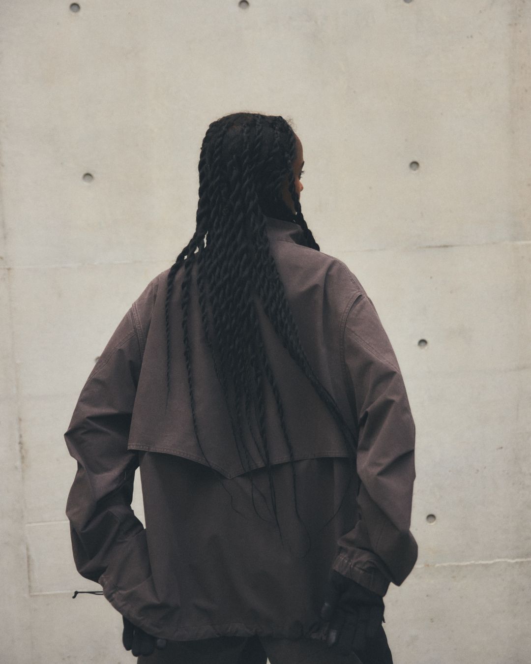 AIR VENT HALF ZIP TRACK JACKET